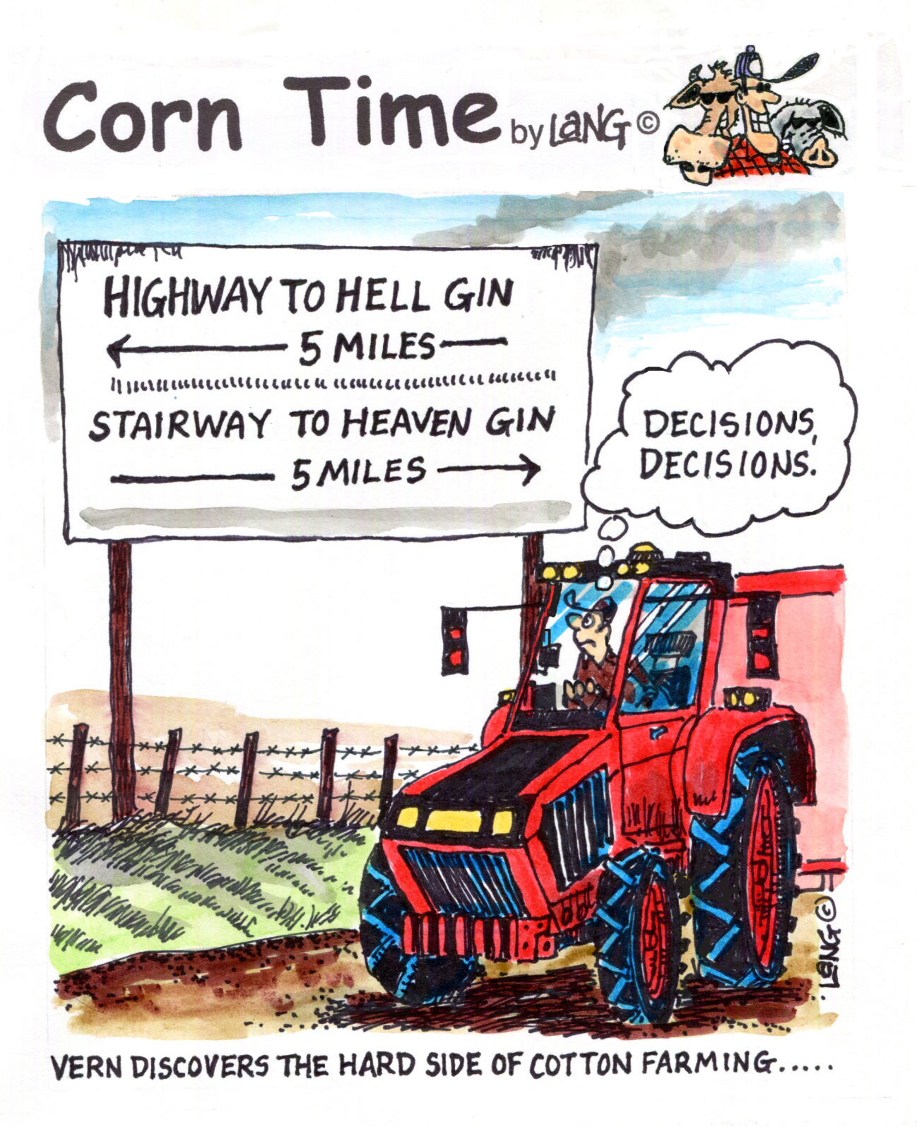 Corn Time by Bob Lang